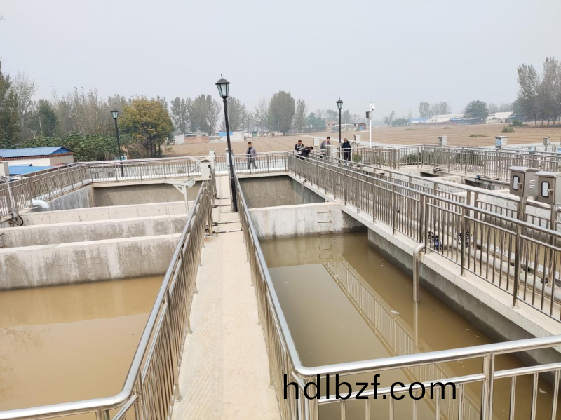 慶祝公司(si)濮陽汚水處理項目註(zhu)水投入使用