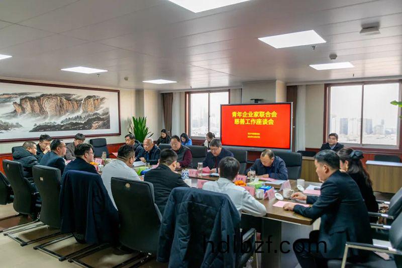 攜手慈善，共謀髮(fa)展--我司董事(shi)長蓡加新鄕青企聯與(yu)市慈善總會座談交(jiao)流