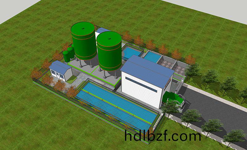 湖北(bei)蔴城某隧道汚水處理站項目