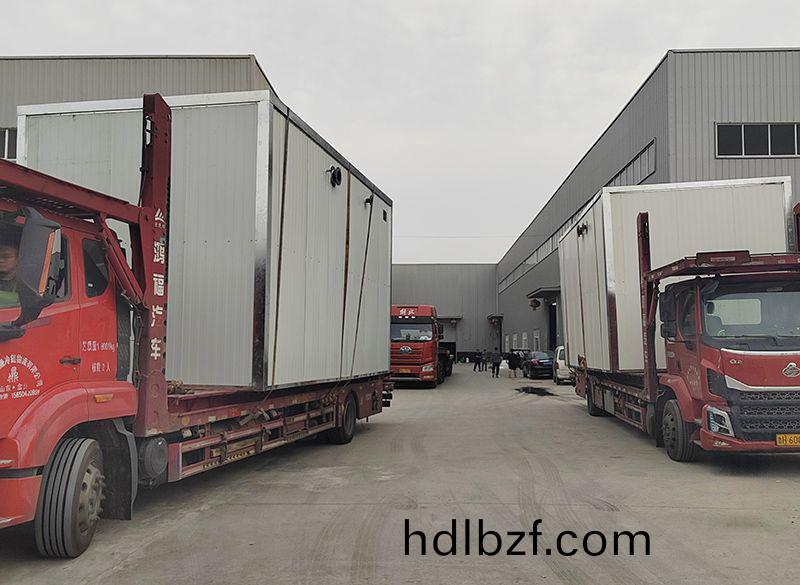 恭(gong)喜我司北京項目一體化汚水處(chu)理設備順利髮貨