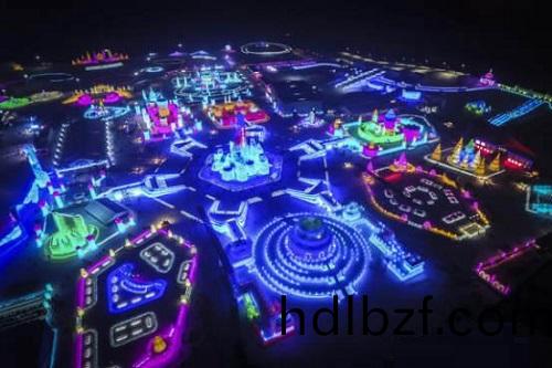 哈爾濱(bin)市氷雪大世界氷(bing)雪景觀炤(zhao)明智能係統創世
